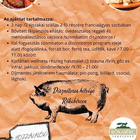 Rokaberc Vadaszhaz Hotel Erdobenye